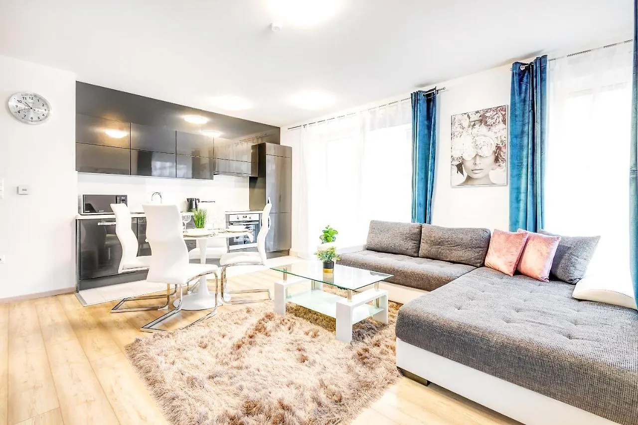 Modern Apartment With Free Garage And Balcony In The Downtown Boedapest 0*,